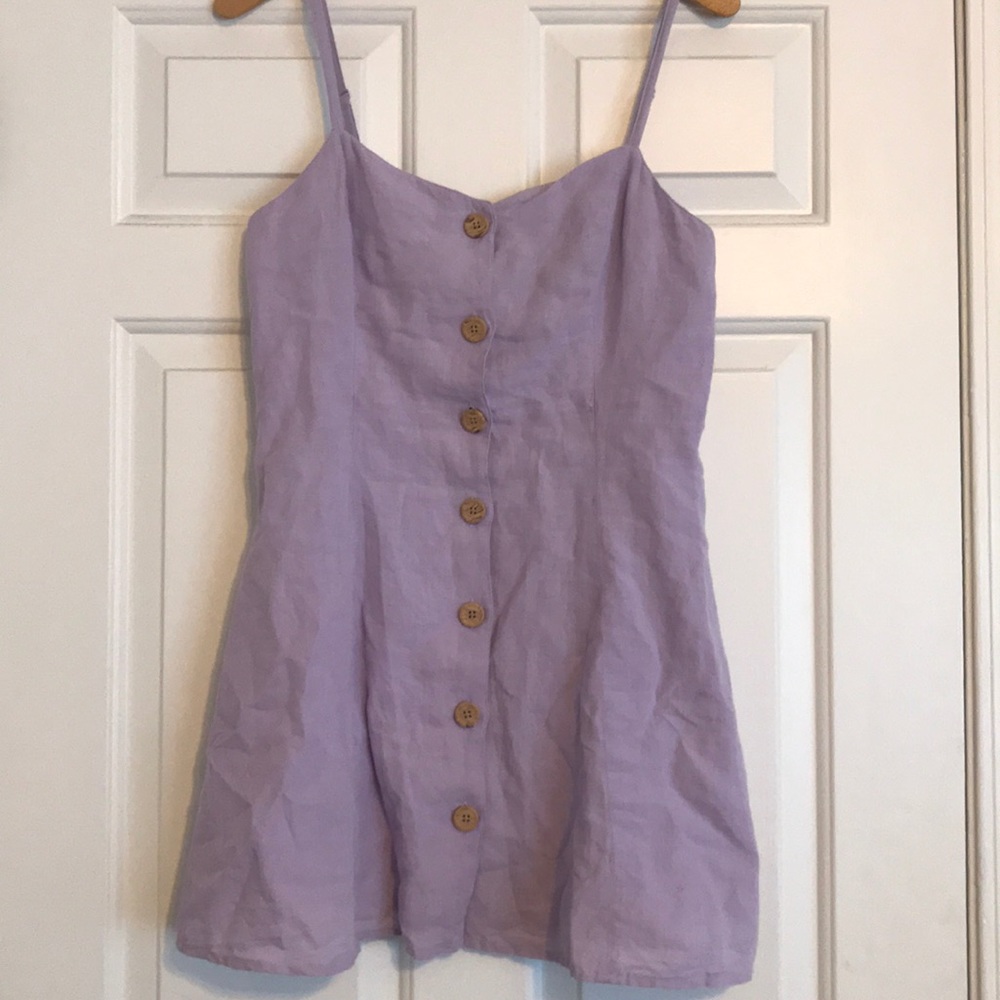 Button front dress
